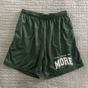 Alphalete LDB Men’s Mesh Shorts in Green - Size L